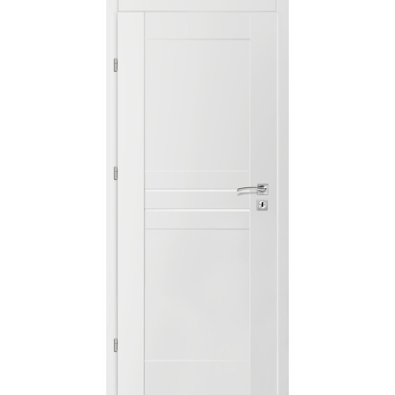 Drzwi wewnętrzne pokojowe 70 lewe Rivon białe Voster