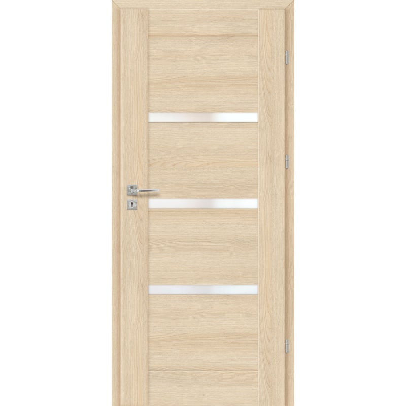 Drzwi wewnętrzne pokojowe 80 prawe Trillo kasztan beżowy