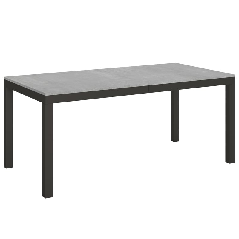 Stół rozkładany 90x180/440 cm Everyday Evolution Stelaż cementowy Antracyt