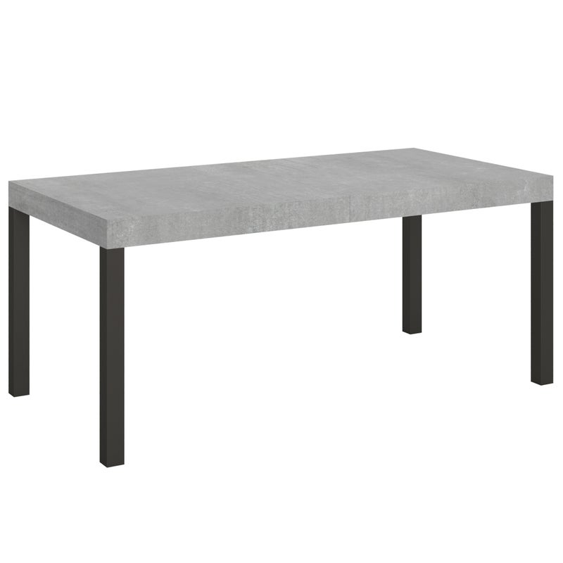 Stół rozkładany 90x180/284 cm Everyday Cement rama Antracyt