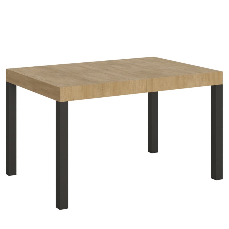 Stół rozkładany 90x130/234 cm Everyday Oak Nature rama Antracyt