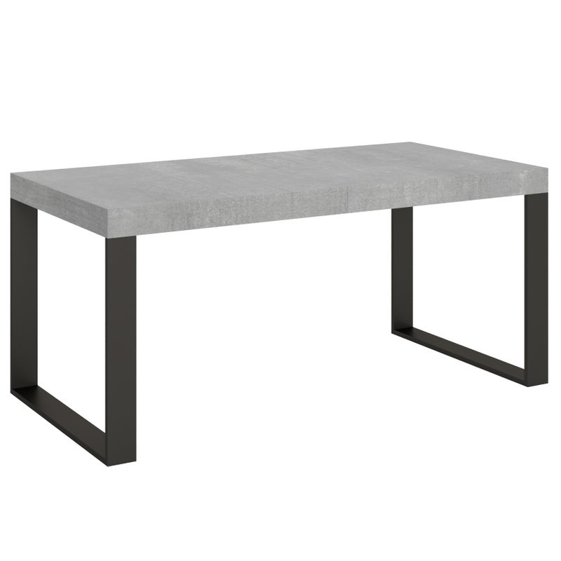 Stół rozkładany 90x180/440 cm Stelaż Tecno Cemento Antracyt