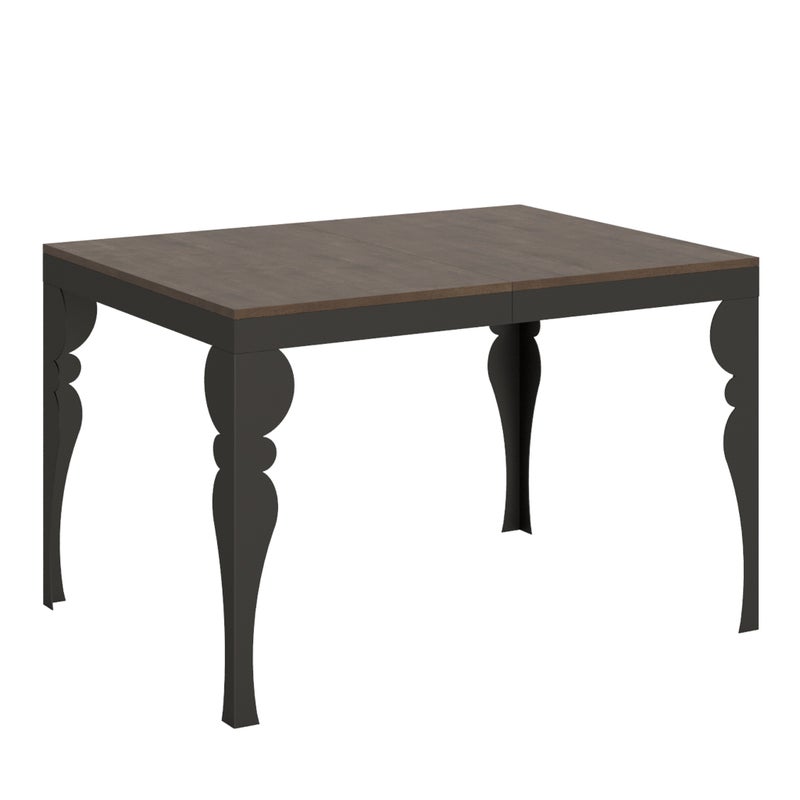 Stół rozkładany Paxon Evolution 90x120/380 cm, rama orzech antracyt