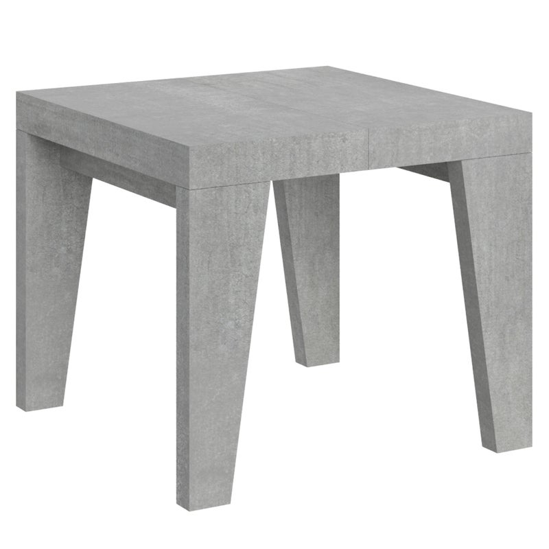 Stół rozkładany 90x90/246 cm Naxy Cement