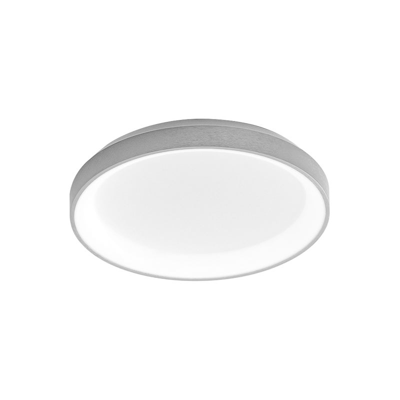 Krizia lampa sufitowa LED 30W, ściemnialna, 3000K, dyfuzor opalowy, biały, Ø27 cm, IP20