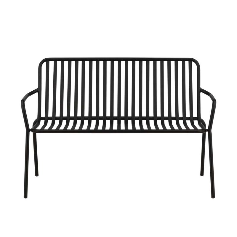 Peking Ława ogrodowa czarny.