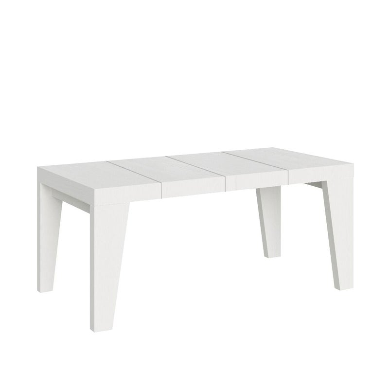 Stół rozkładany 130/390x90 cm Naxy Premium biały jesion