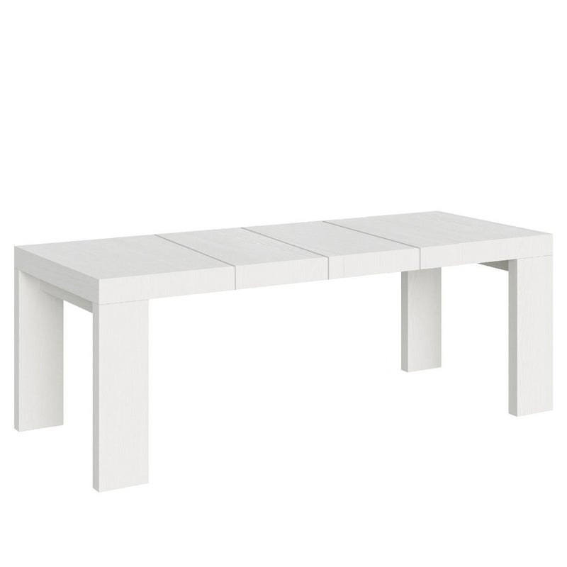 Stół rozkładany Roxell Premium 160/420x90 cm biały jesion