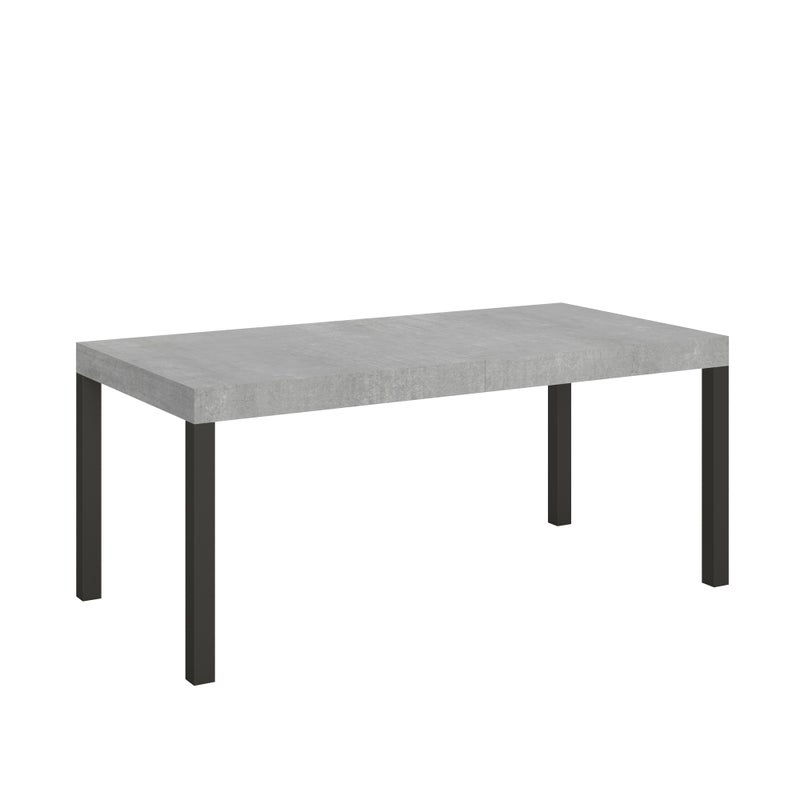 Stół rozkładany Everyday 200/460x90 cm nogi betonowe antracytowe