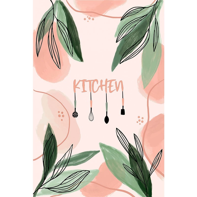 Dywanik kuchenny zmywalny KITCHEN, ecru, 50x80 cm