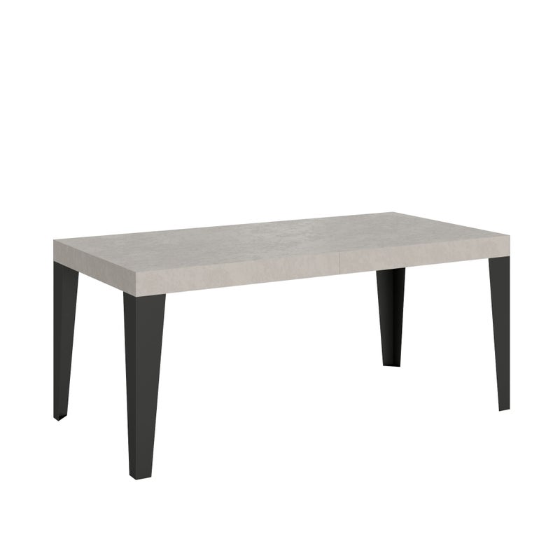 Stół rozkładany 180/284x90 cm nogi w kolorze kaszmirowym Flame w kolorze antracytowym