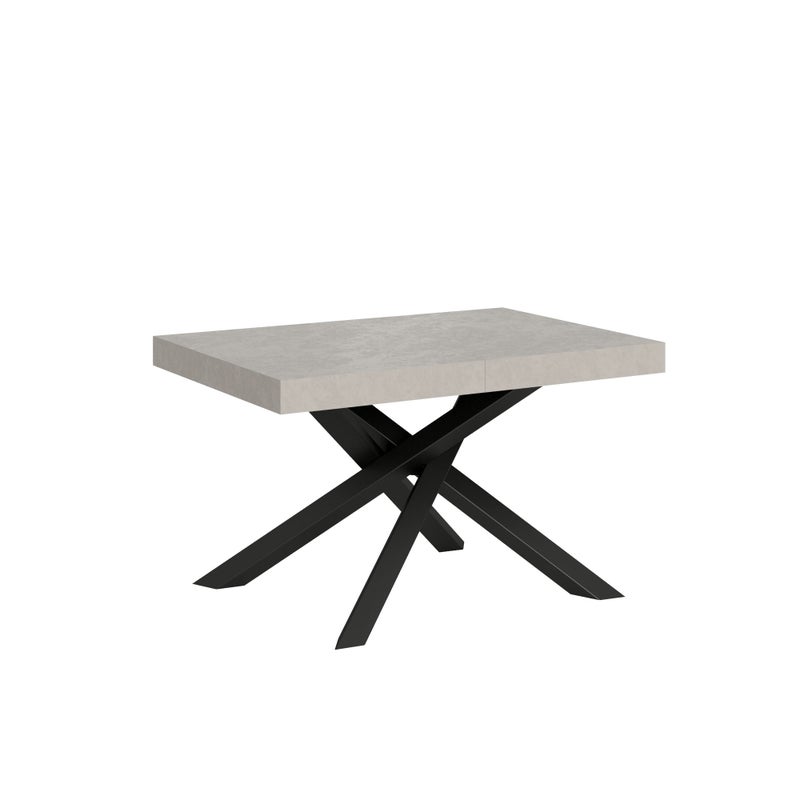 Rozkładany stół Volantis Cashmere 120/224x90 cm z nogami w kolorze antracytowym