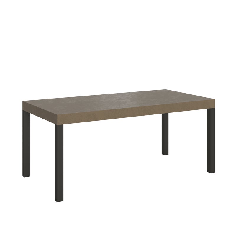 Stół rozkładany Everyday 200/304x90 cm, gołębia szarość, nogi antracytowe