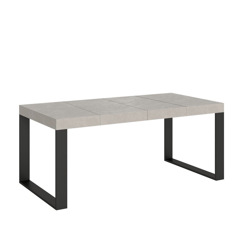 Stół rozkładany 140/400x90 cm Tecno Premium nogi kaszmirowe antracytowe