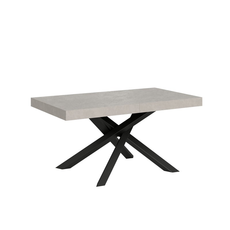 Rozkładany stół Volantis Cashmere 160/264x90 cm z nogami w kolorze antracytowym
