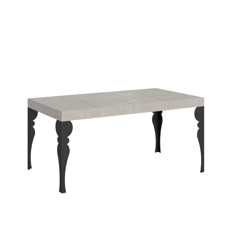 Stół rozkładany Paxon Premium Cashmere 140/400x90 cm z nogami w kolorze antracytowym