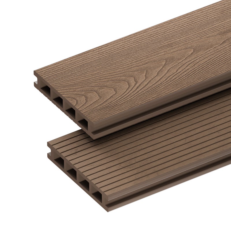 NORDECK Deska Tarasowa Kompozytowa Skogline Ciemny Teak 220 × 14 × 2,5 cm