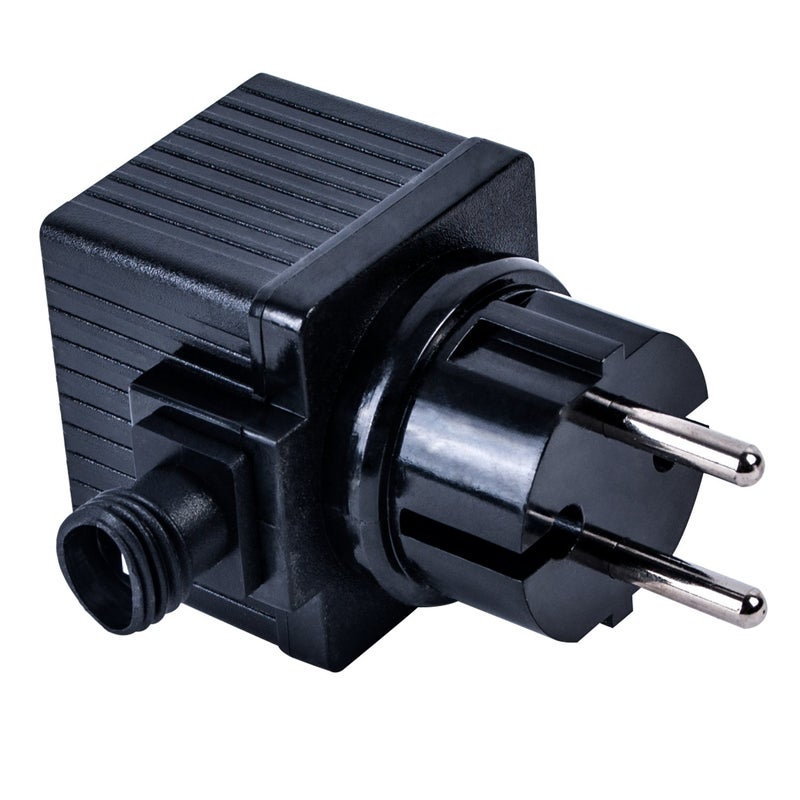 Transformator 12 V 4,8 VA/W Zasilacz sieciowy do użytku zewnętrznego (IP44) Oświetlenie LED i pompa Transformator 800 mA 29016-800
