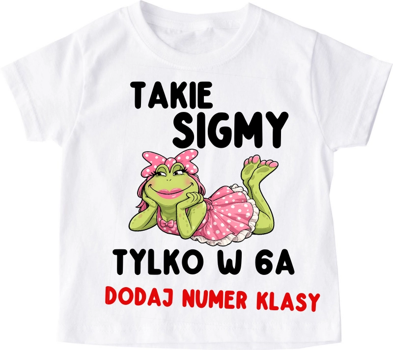 Koszulki dla koleżanek z klasy na dzień kobiet - takie sigmy