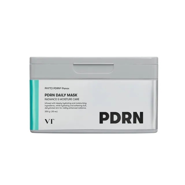 VT Cosmetics PDRN Daily Mask Zestaw Nawilżająco-Rozświetlających Masek do Twarzy 30 Sztuk