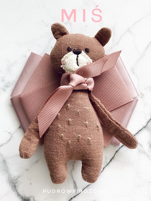 Artystyczna Brosza z niesamowitym Misiem! Pop Art MIŚ