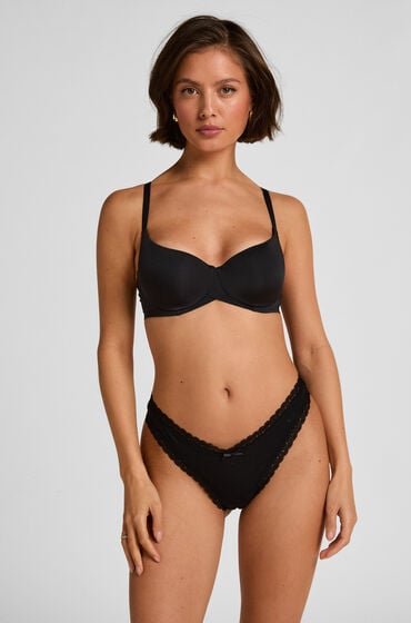 Hunkemöller Stringi Georgia Czarny