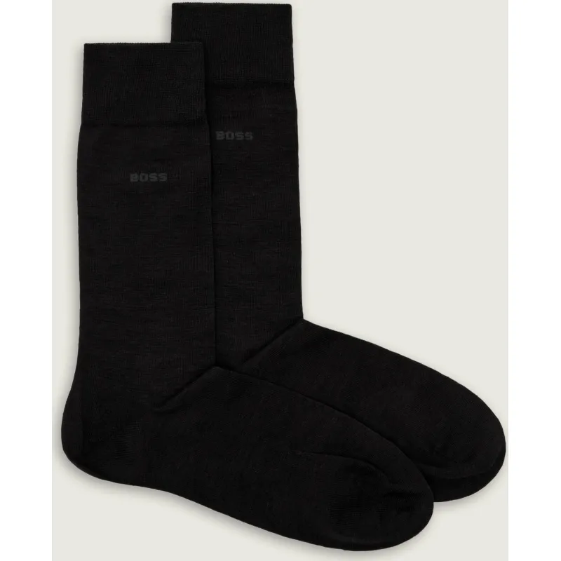 BOSS BLACK Wełniane skarpety 2-pack 2P RS Uni