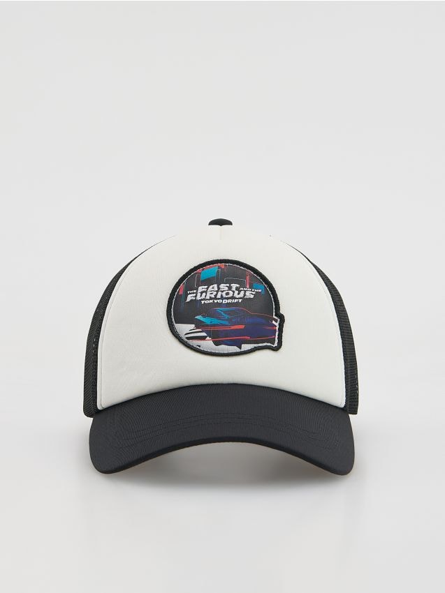 Reserved - Czapka Fast & Furious - wielobarwny