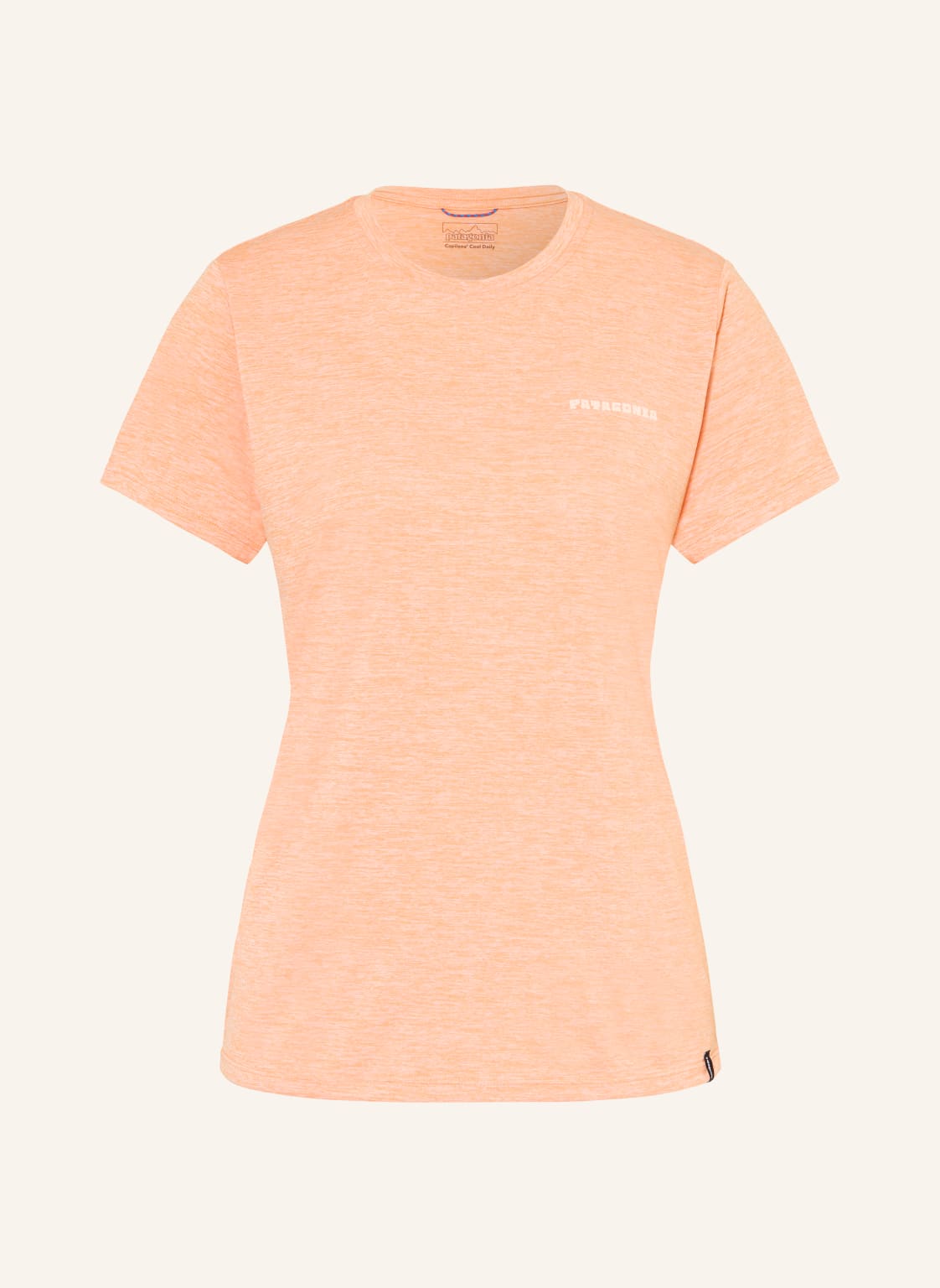 Patagonia Koszulka Capilene® Cool Daily orange