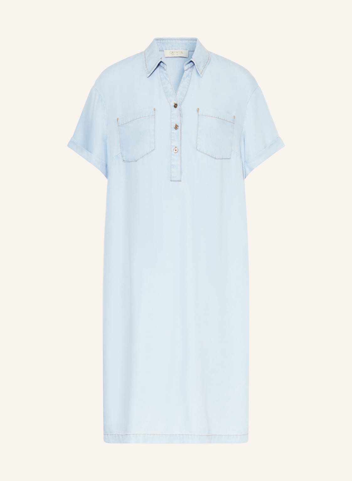 Catnoir Sukienka W Stylu Jeansowym blau