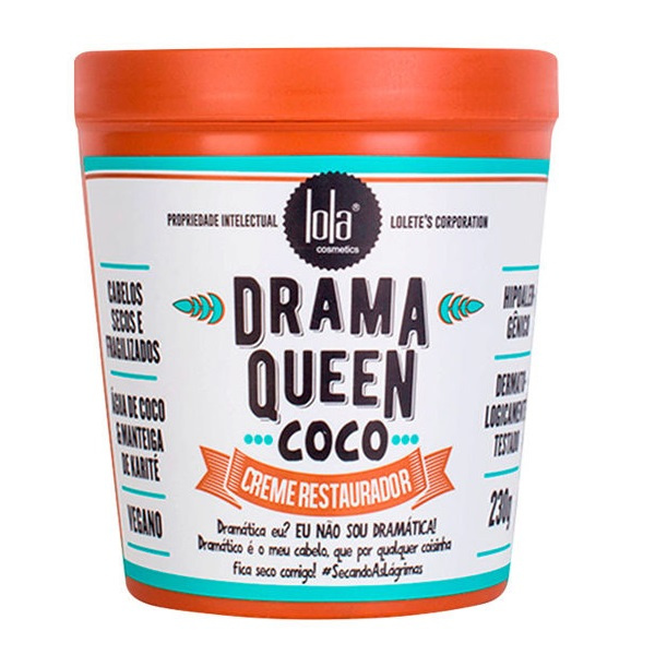 Lola Cosmetics Drama Queen Coco regenerujący krem do włosów 230g
