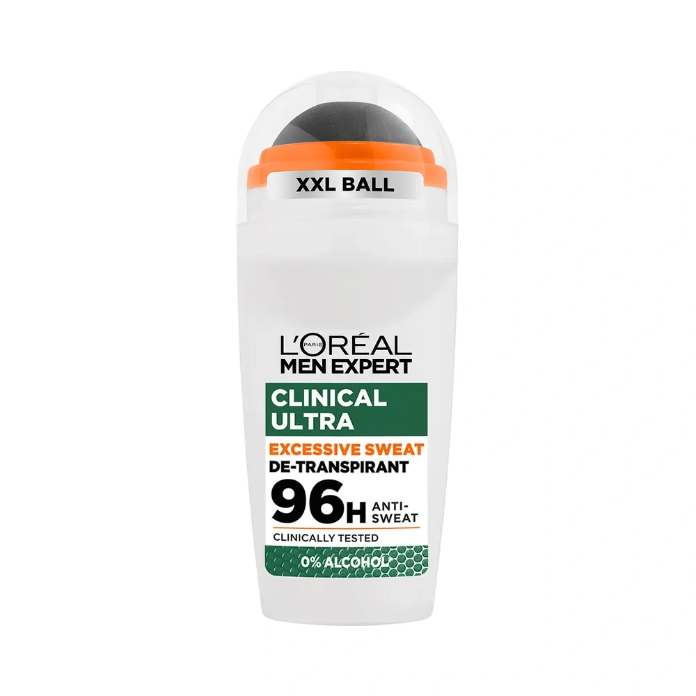 L'Oréal Paris Men Expert Clinical Ultra 96H antyperspirant roll-on 50 ml