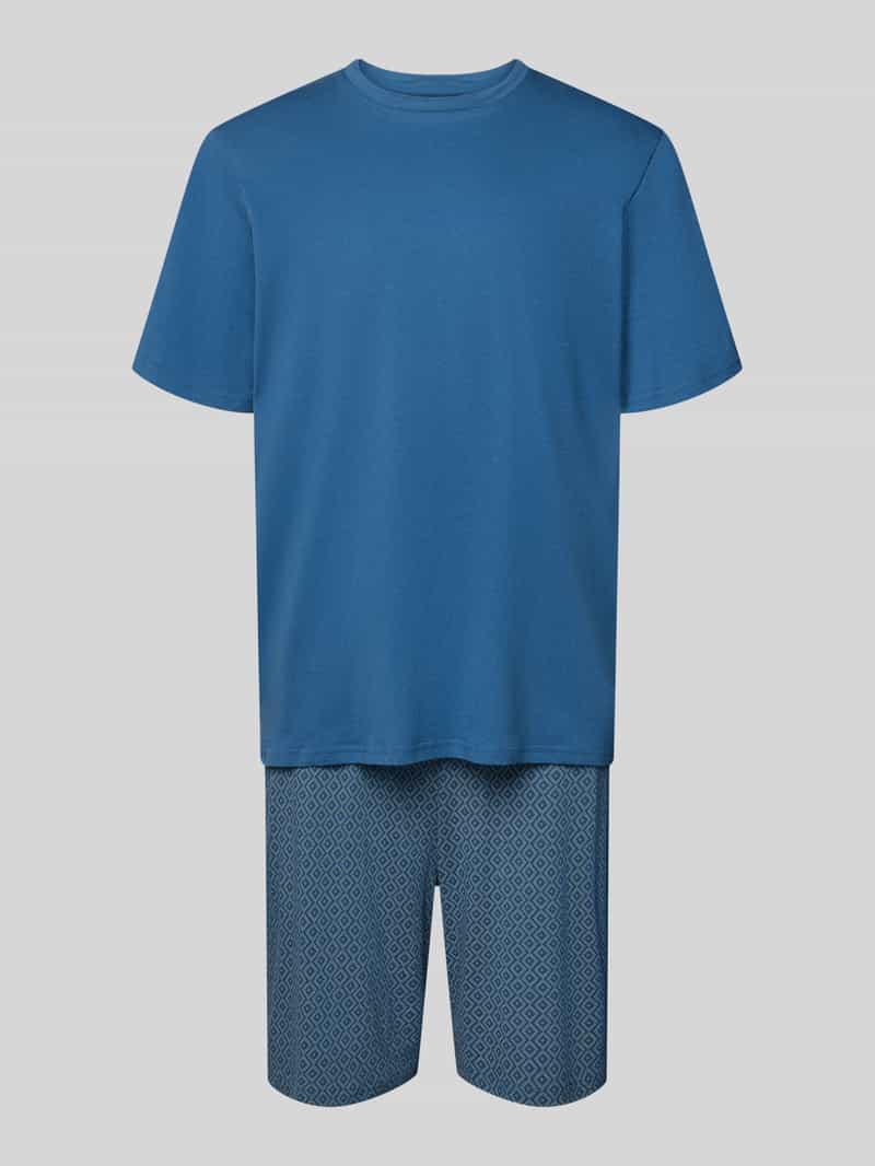 Zestaw piżamowy w kroju regular fit w krótkim rękawie Model 'Casual'