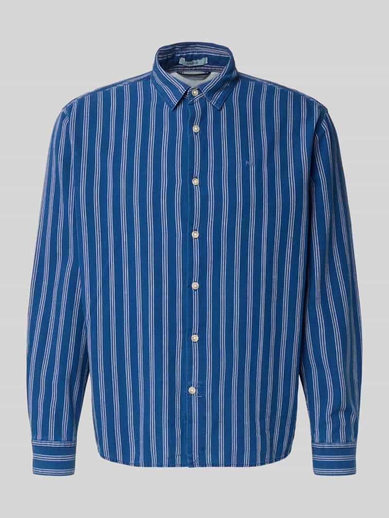 Koszula dżinsowa z czystej bawełny o kroju regular fit model 'PAXTON'