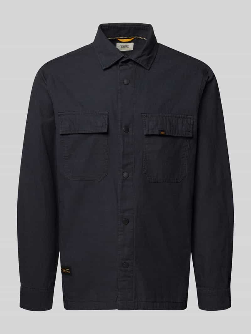 Koszula o kroju regular fit z czystej bawełny