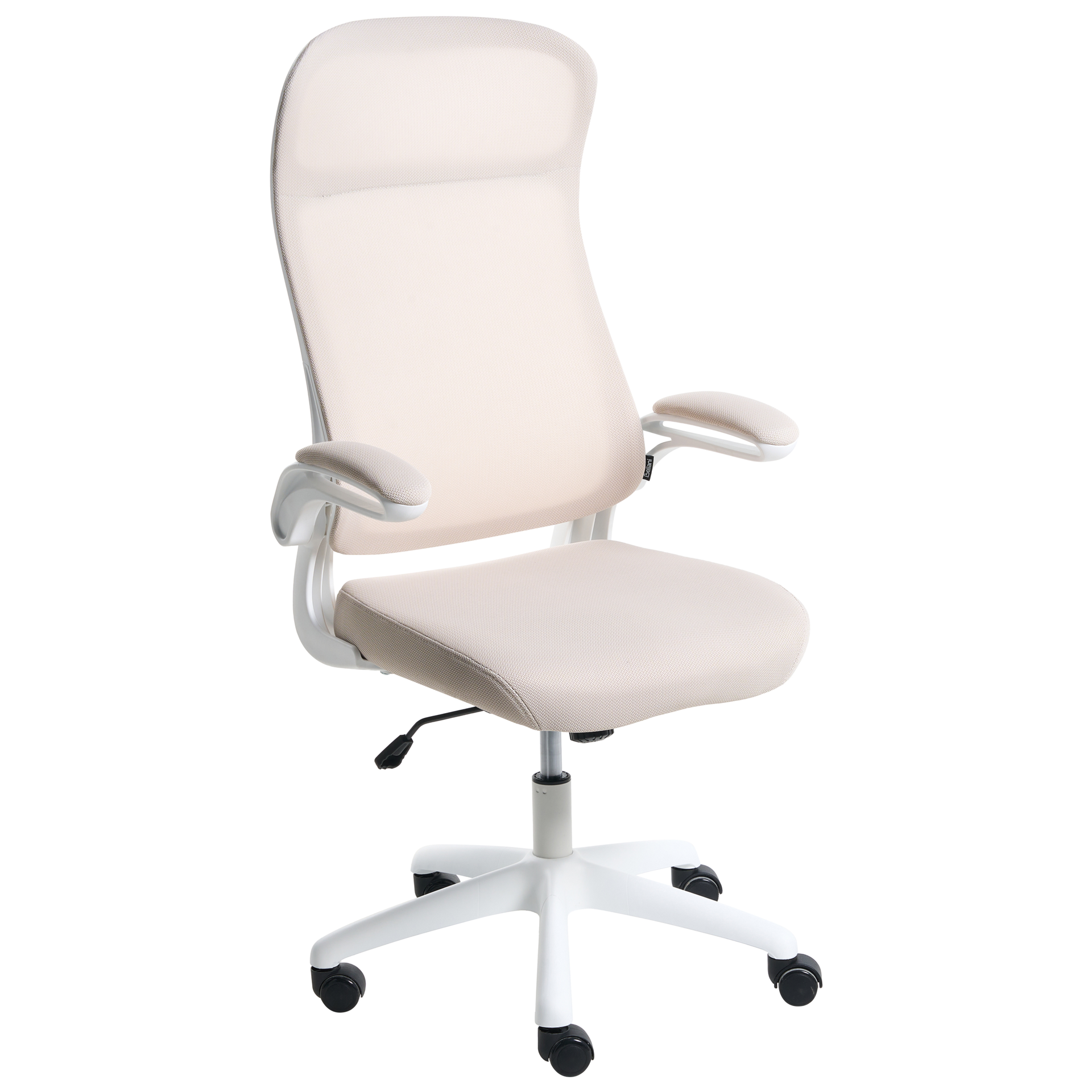 Beliani Krzesło biurowe NEXEL Beżowy