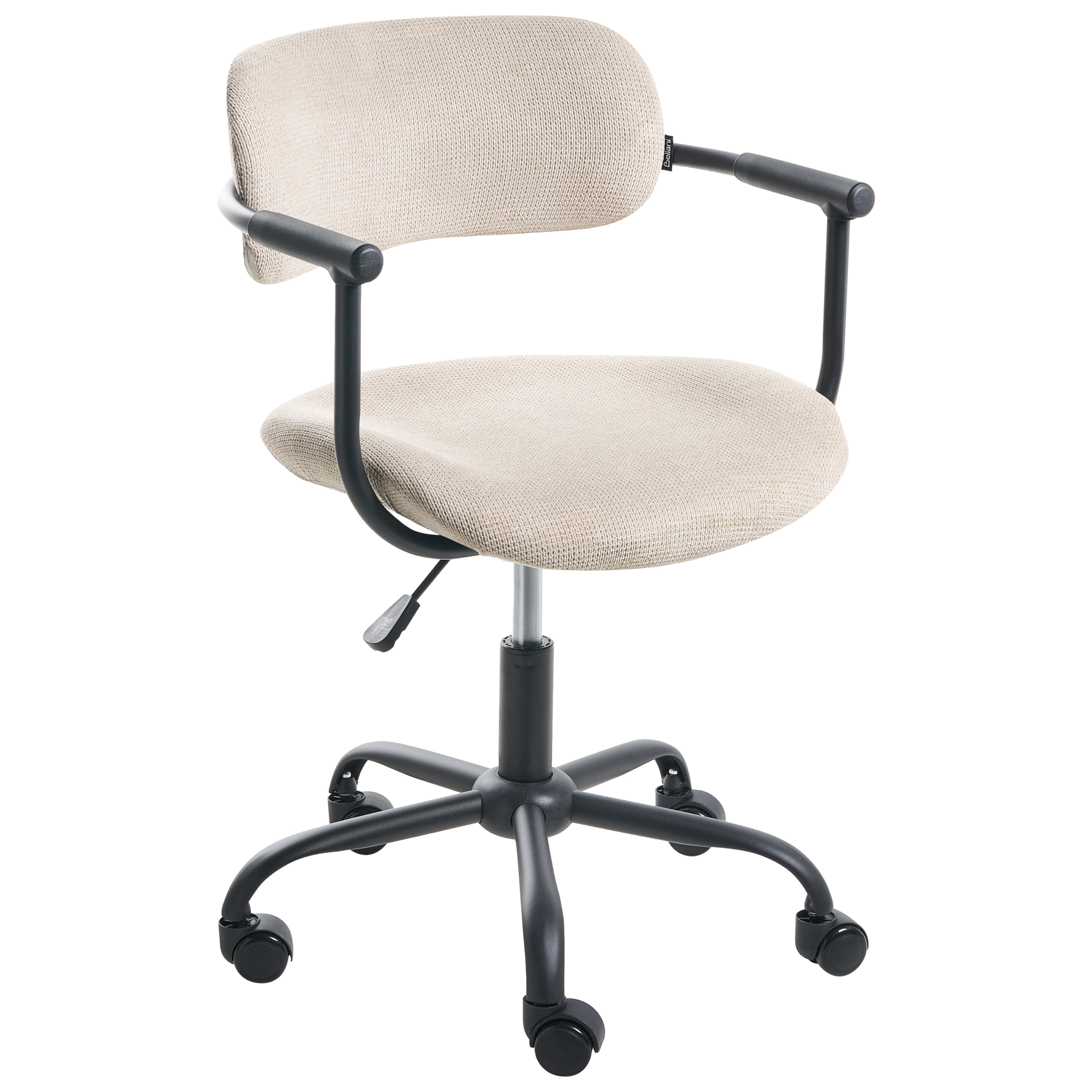 Beliani Krzesło obrotowe VYRA Beżowy