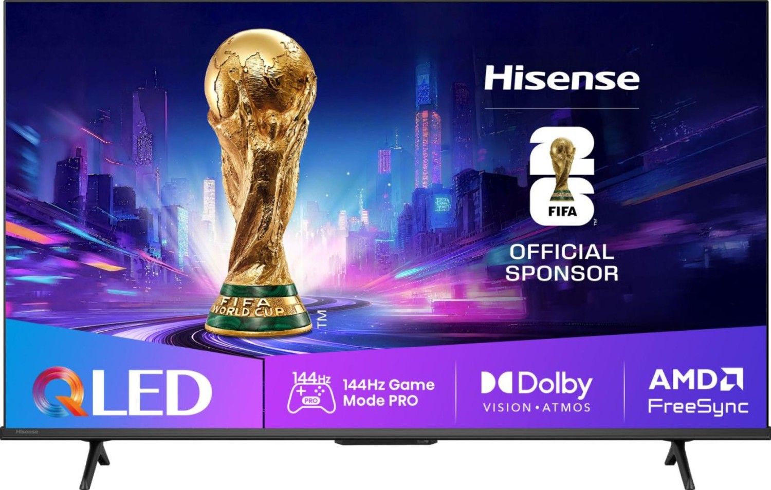 HISENSE 43E7Q PRO 43'' QLED 4K VidaaOS 144Hz Dolby Atmos