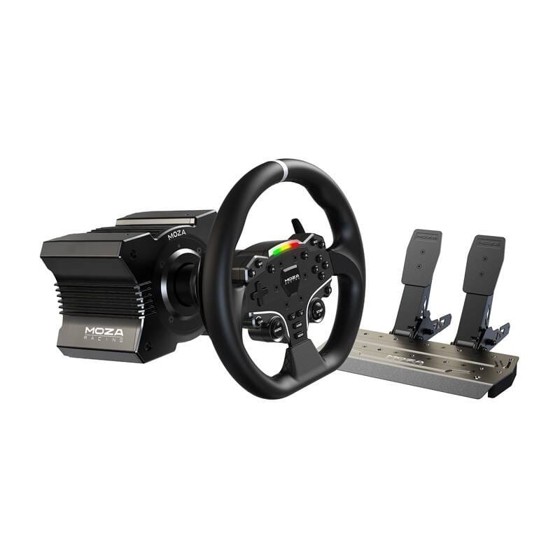 Moza Baza R5 + kierownica ES + pedały SRP-Lite + zaciski Moza Racing R5 RS20 PC