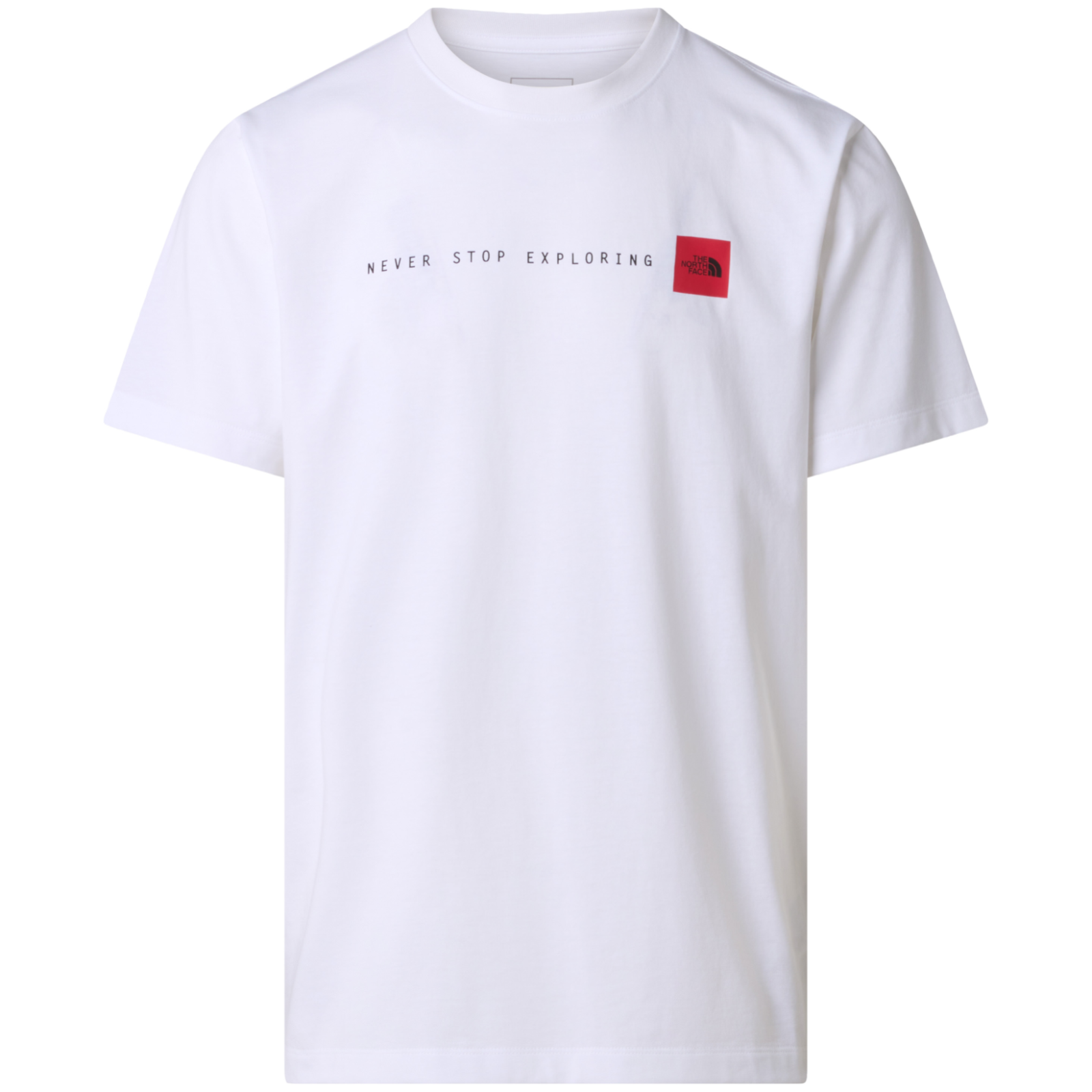 Koszulka męska The North Face M Never Stop Exploring Regular Short Sleeve Tee-Graphic Rozmiar: XL / Kolor: biały