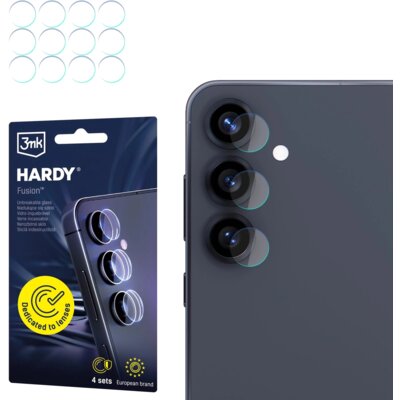 Szkło hybrydowe na obiektyw 3MK Hardy Fusion Lens Protection do Samsung Galaxy S25 FE