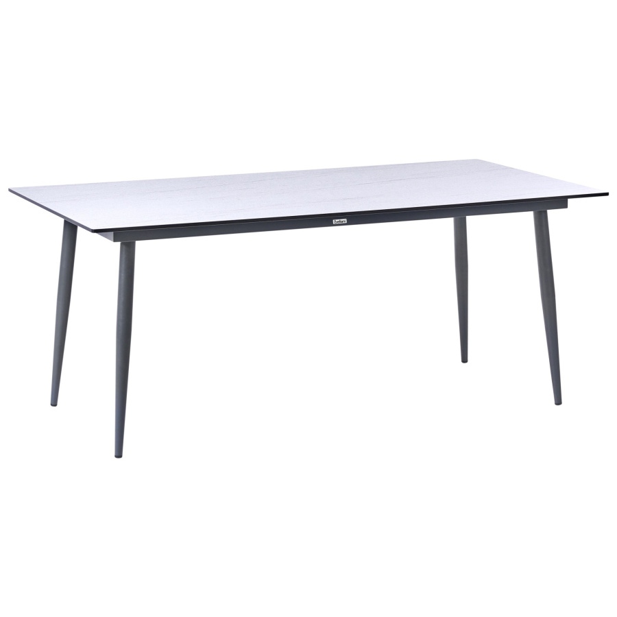 Stół ogrodowy TOLENTINO 180 cm 90 cm Imitacja kamienia Efekt trawertynu B682277