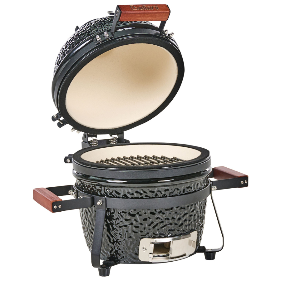 Mini grill węglowy KAMADO Ceramika Czarny B650855