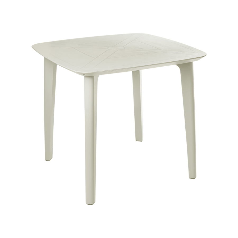Stół ogrodowy SORICO 86 cm 86 cm Jasnobeżowy B640519