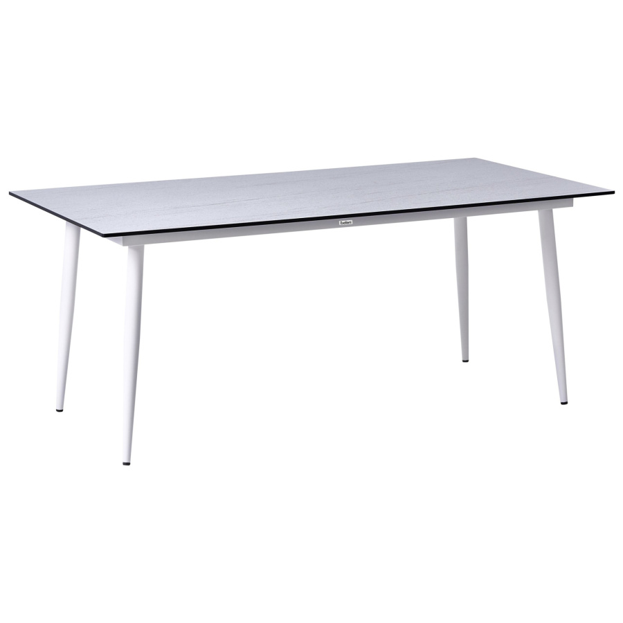 Stół ogrodowy TOLENTINO 180 cm 90 cm Imitacja kamienia Efekt trawertynu B682603