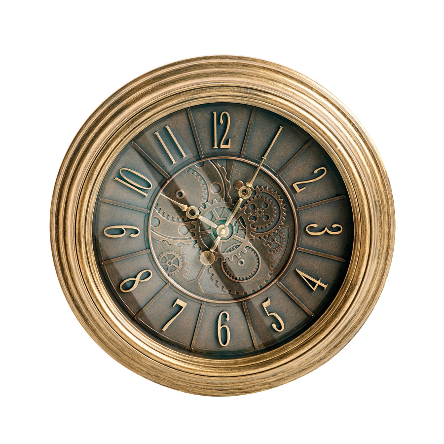 Zegar ścienny CAUDETE 50 cm Złoty B684115