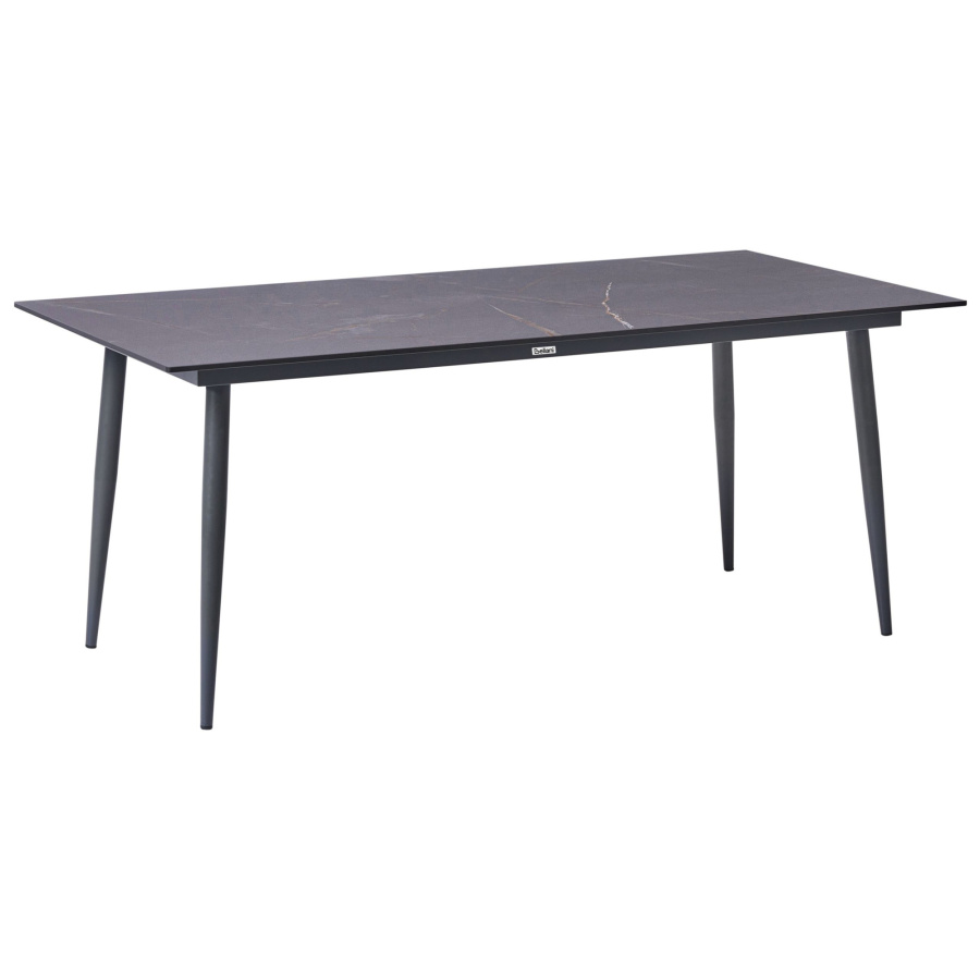 Stół ogrodowy TOLENTINO 180 cm 90 cm Efekt marmuru Szary marmur B682161