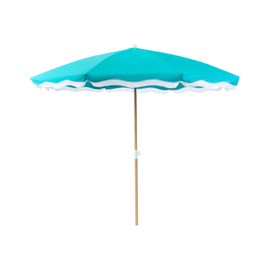 BLmeble Parasol ogrodowy 232 cm SESTRIERE Turkusowy B669202
