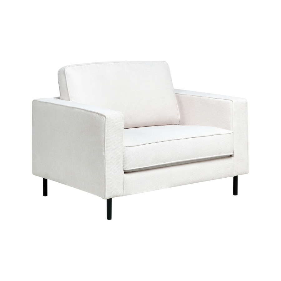 Fotel SAVALEN Złamana biel B638173