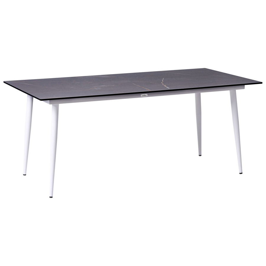 Stół ogrodowy TOLENTINO 180 cm 90 cm Efekt marmuru Szary marmur B682752